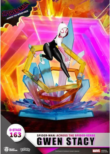 Marvel D-stage Spider-man Across Spider-verse Gwen Stacy Statue Figure 15cm