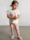 Kids' Set with Leggings Summer 2pcs Pink