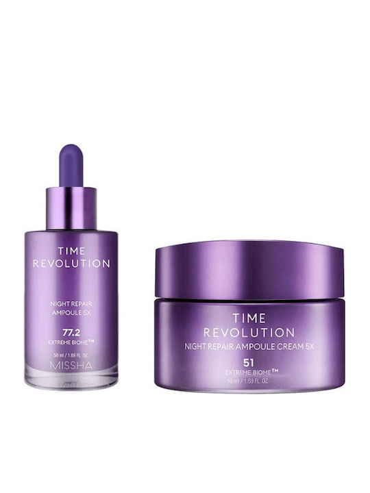 Missha Time Revolution Night Repair Set Îngrijire pentru Anti-îmbătrânire, Hidratare & Strălucire
