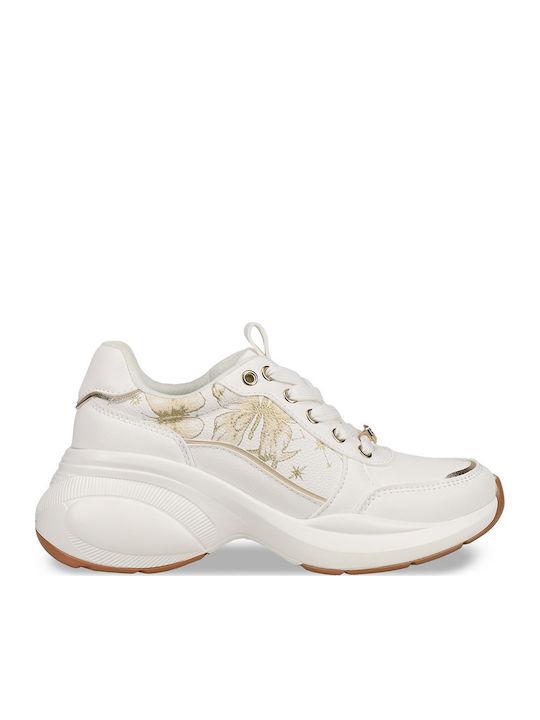 Adidași Chunky Pentru Femei Albi