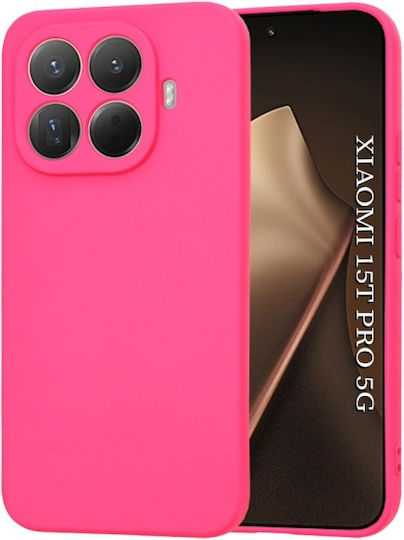 Techsuit Umschlag Rückseite Rosa (Xiaomi 15T Pro)