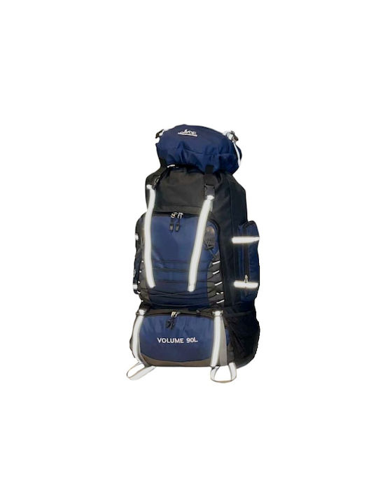 Bergsteigerrucksack 90Es Blau