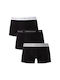 Herren Boxershorts Black 3Packung