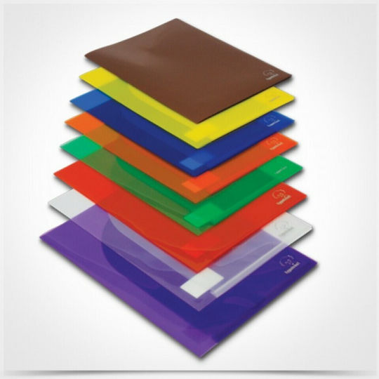 Binder Sheet A4 Two-Pocket Random Color Selection 23000