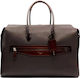 Santoni Sack Voyage Brown made of Leather L45.5xW26xH28cm