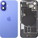 Apple iPhone 16 Akkuabdeckung Blau Ultramarin Austausch