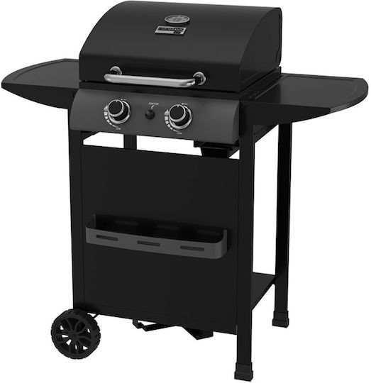 Bormann BBQ6020 Grătar pe gaz Din fontă Grătar 48bucx42buccm cu 2 buc 6kW