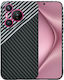 Θήκη Huawei Pura 70 Techsuit Carbonite Fibershell Μαύρο Γκρι