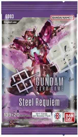 Gundam Sammlerkartenspiele Gd03 Stahl Requiem Booster