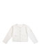 Kinderstrickjacke Weiß