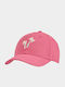 Boboli Kids' Hat Jockey Fabric Pink