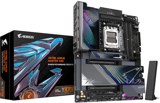 Gigabyte X870E Aorus Master X3D Wi-Fi Placă de bază ATX cu AMD AM5 Socket