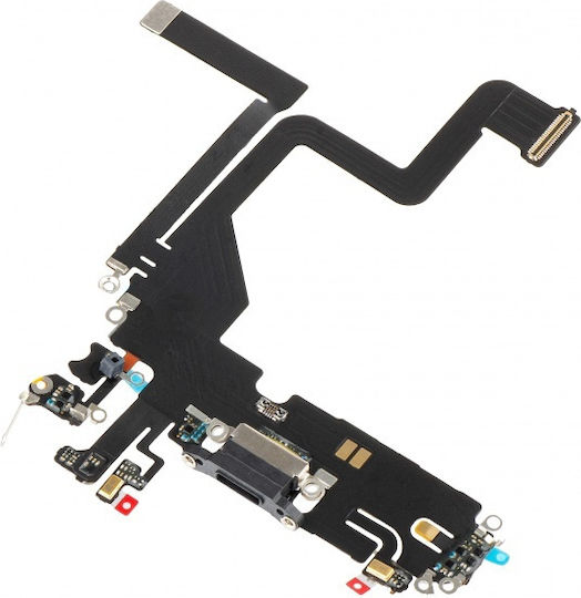 Port de Încărcare Microfon Apple iPhone 14 Pro Negru