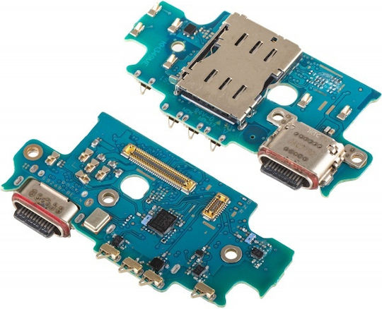 Платка За Свързване Зареждане Микрофон Модул Четец На Sim Samsung Galaxy S24+ S926