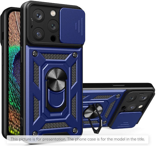 Techsuit Camshield Series Motorola Moto Umschlag Rückseite Blau (Motorola Moto G57 Power, Motorola Moto G67 Power)
