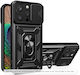 Techsuit Camshield Series Oppo Back Cover Black (Oppo Reno15 Pro)