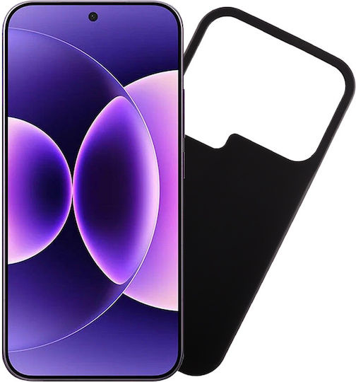 Volte-Tel Задна Корица Силиконова С Каишка Черна (Xiaomi 17 Pro)