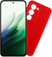Volte-Tel Silicone Back Cover with Neck Strap Red Redmi 15