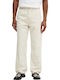 568 Men's Jeans Pants with Loose Fit Beige