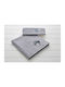 Vesta Home Set of Baby Towels 2pcs Game Gray Weight 400gsm