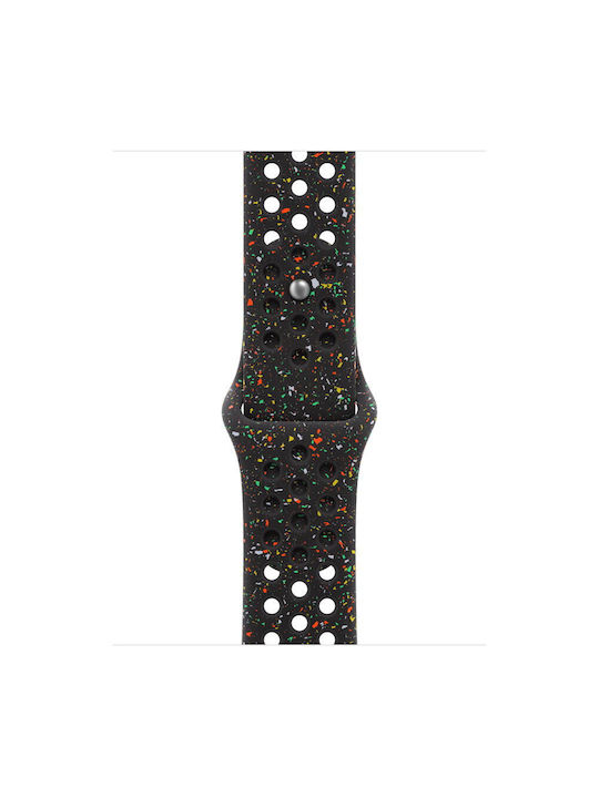 Apple Nike Sport Band - S/M Armband Silikon mit Pin Midnight Black (Apple Watch 38/40/41/42mm)