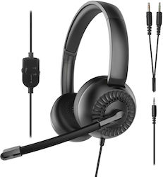 SpeedLink Metis On Ear Multimedia Ακουστικά με μικρόφωνο και σύνδεση 3.5mm Jack