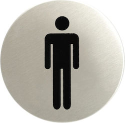 N.520 Σήμανση Inox Ανδρών 8εκ Sg-1125250 N.520 Σήμανση Inox Ανδρών 8εκ Sg-1125250