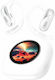 XO G47 Open Ear Bluetooth Handsfree Earphones with Sweat Resistance and Charging Case White