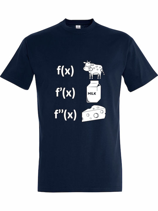 T-shirt Унисекс Cow Milk Cheese Math Derivative...