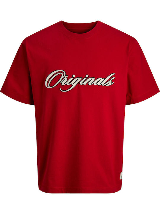 Jack & Jones Kinder-T-Shirt rot