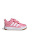 Tensaur Sport 3.0 Kids Sneakers with Hoop & Loop Closure Pink