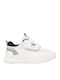 Παιδικά Sneakers με Σκρατς Λευκά