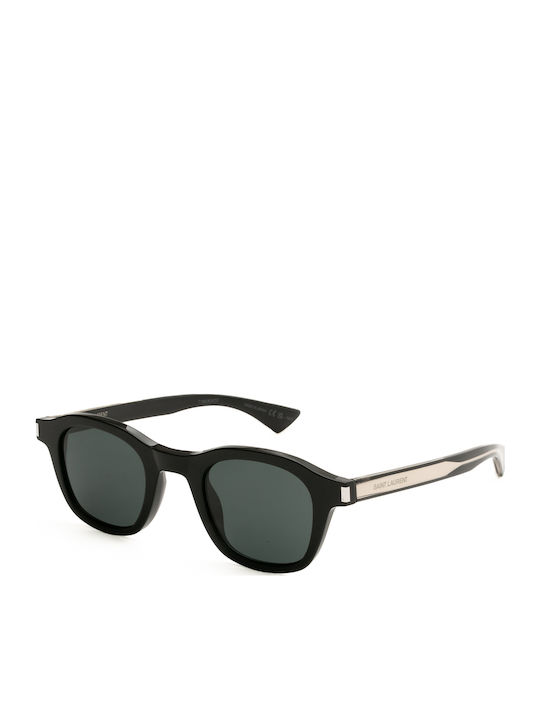 Ysl Unisex Sonnenbrillen mit Schwarz Horn umran...