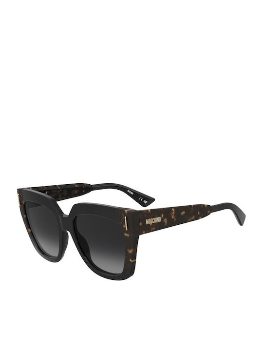 Moschino Unisex Ochelari De Soare Cu Ramă Neagr...