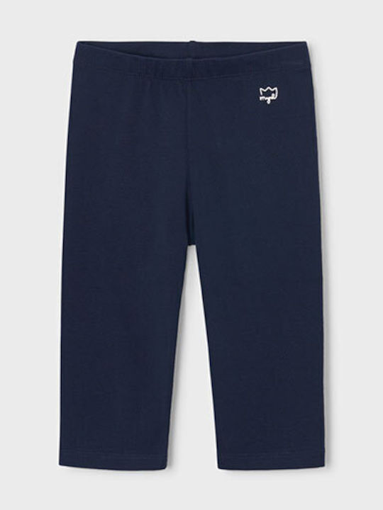 Mayoral Kids Legging Short Navy Blue