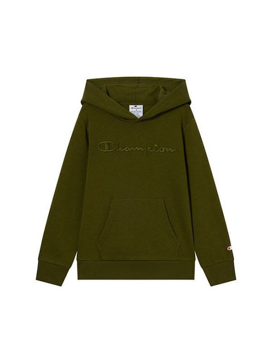 Champion Kids Sweatshirt Olive Green