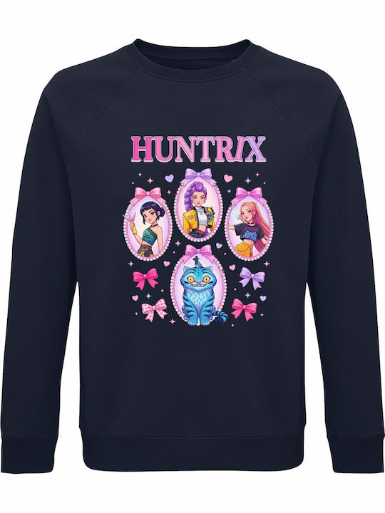kirikoko Kinder-Sweatshirt French Navy Huntrix ...