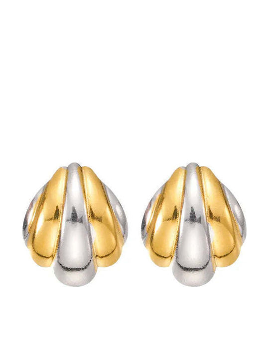 Charmy Earrings made of Steel Gold Plated