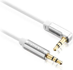 Cablu Audio 3,5 mm Male Male 2,0m 90 Sentivus Cablu Audio 3,5 mm Male Male 2,0m 90 Sentivus