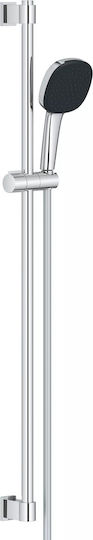 Grohe Vitalio Cube 110 Shower Column 26931001 Wall Mounted 900 Mm 2 Functions Glossy Chrome