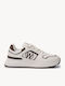 Beige Braun Damen Sneakers Mit Farbiger Kombination