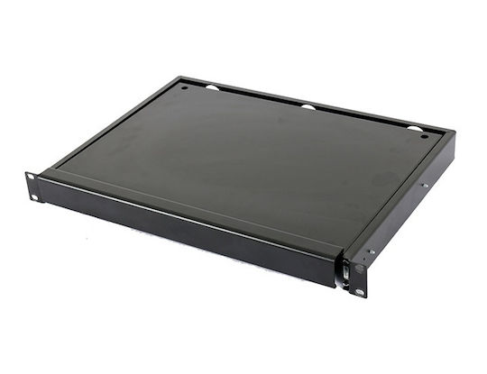 Suport De Susținere Pentru Tastatură 1u Rack 19" Adâncime 300mm Dulapuri Rack De Diferite Adâncimi Negru "spkp-1u300-bk-03"
