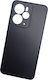 Naxius Umschlag Rückseite Silikon 1.8mm Schwarz (Realme 14)