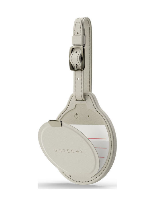 Satechi Vegan-leather Findall Luggage Tag Sand