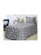 Beauty Home Sheet Set Single from Cotton & Polyester Grey 170x240cm