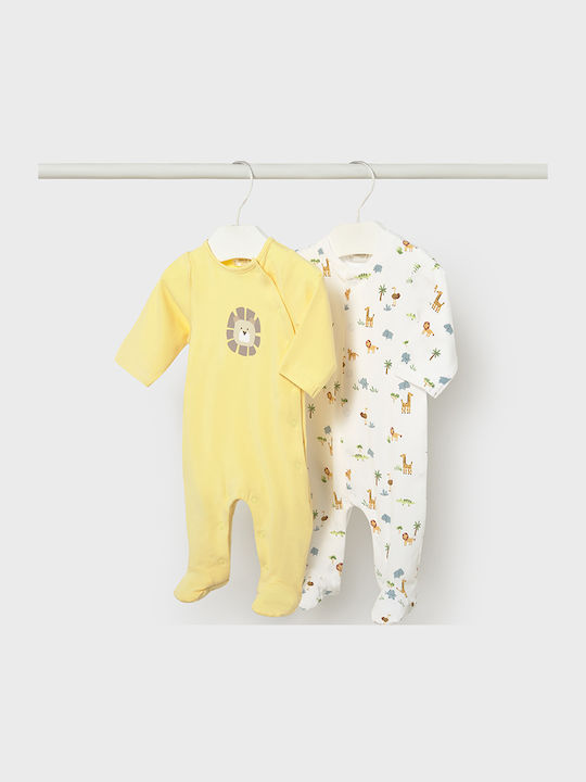 Mayoral Set Yellow Onesies 2 Pieces