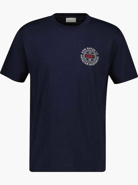 Gant T-shirt Μαύρο