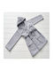 Vesta Home Kids Bathrobe Game Gray with Hood