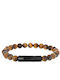 Oozoo Women's Bracelet with Eye Design Made of Stainless Steel 19.5cm
