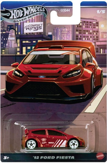 Hot Wheels Silver Series-Compact Kings Количка '12 Ford Fiesta 1:64 за 3+ години